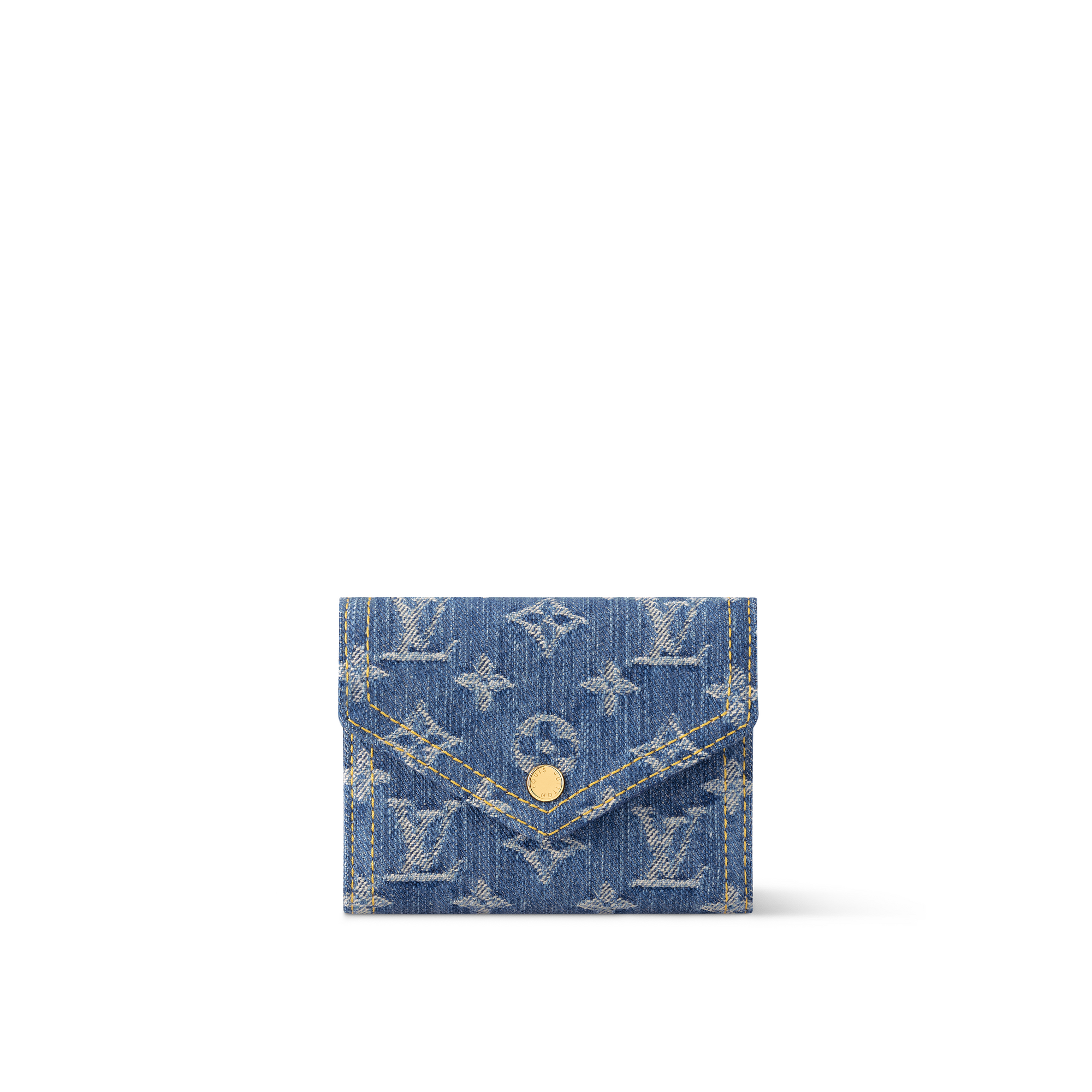 Monogram Denim Small Leather Goods Compact and Long Wallets Victorine Wallet | Louis Vuitton ® (Product zoom)