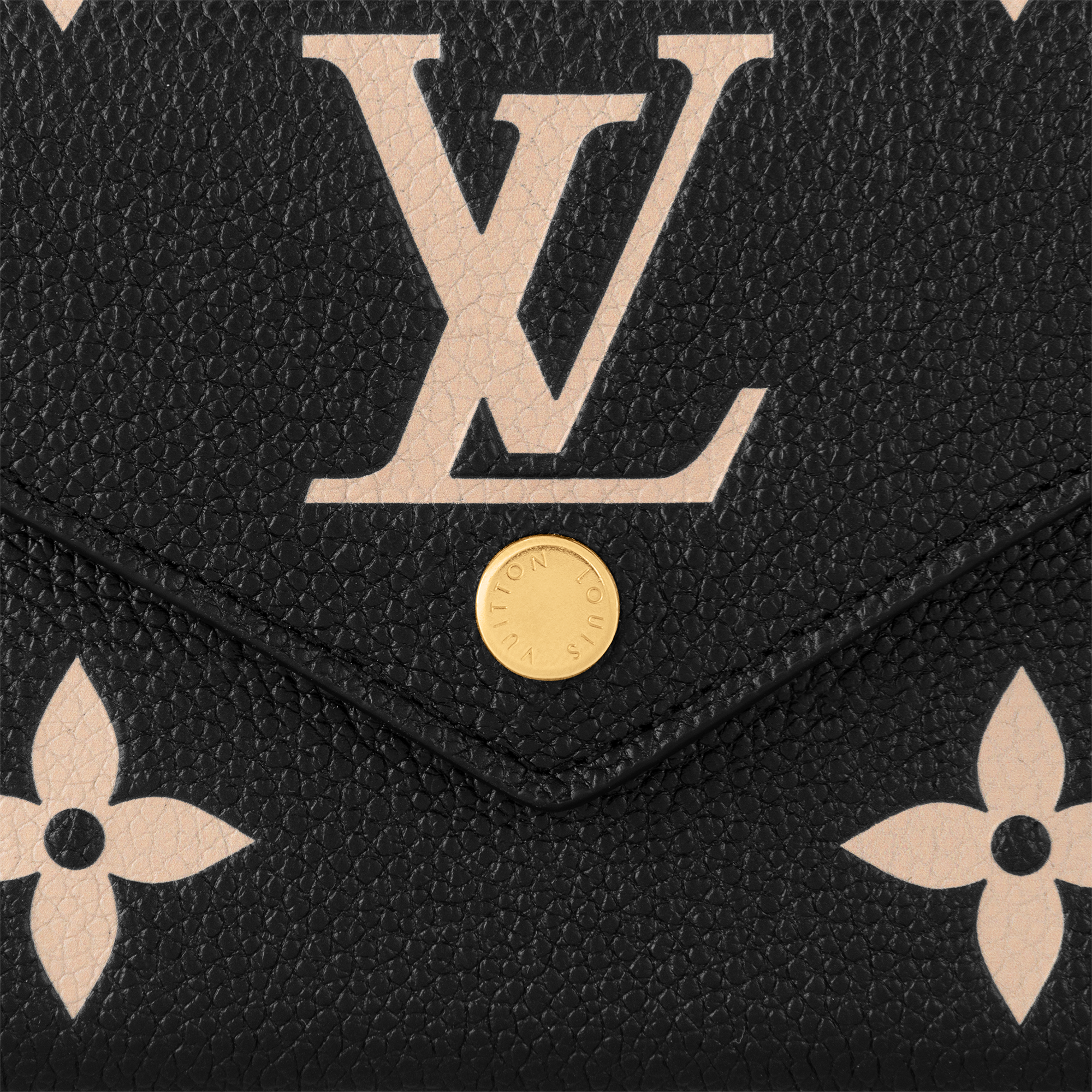 Bicolor Monogram Empreinte Leather Small Leather Goods All Small Leather Goods Victorine Wallet | Louis Vuitton ® (Product zoom)
