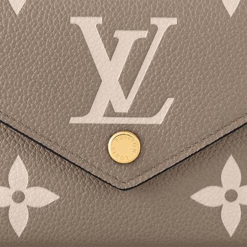Bicolor Monogram Empreinte Leather Small Leather Goods All Small Leather Goods Victorine Wallet | Louis Vuitton ® (Product zoom)