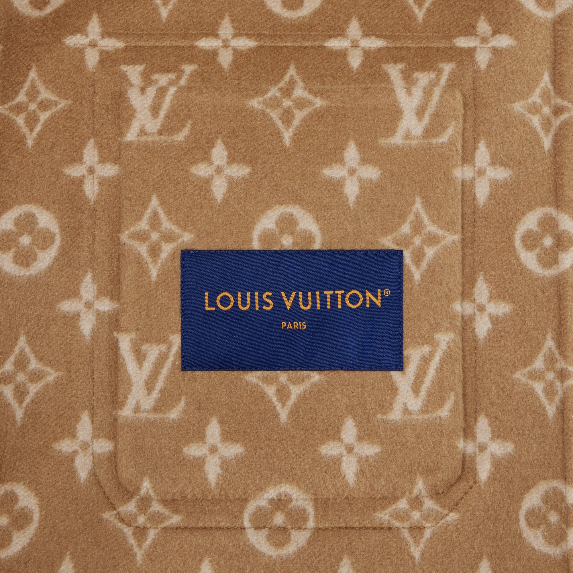  Ready-to-Wear Coats and Outerwear Vicuna-Cashmere Blend Double Face Blouson | Louis Vuitton ® (Product zoom)
