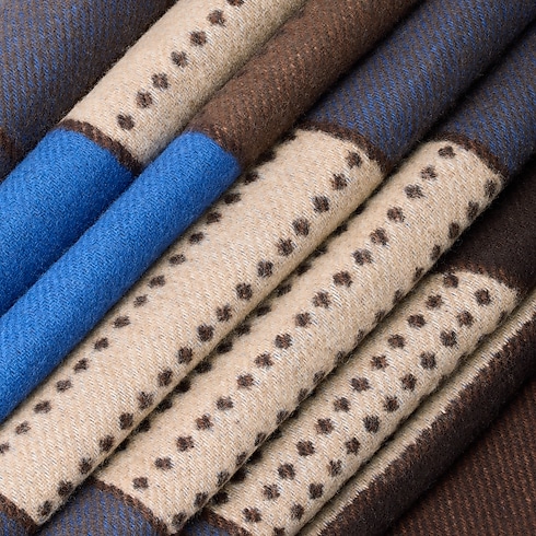 Home Textile } Vinyl Throw 140 x 200 | Louis Vuitton ® (Product zoom)