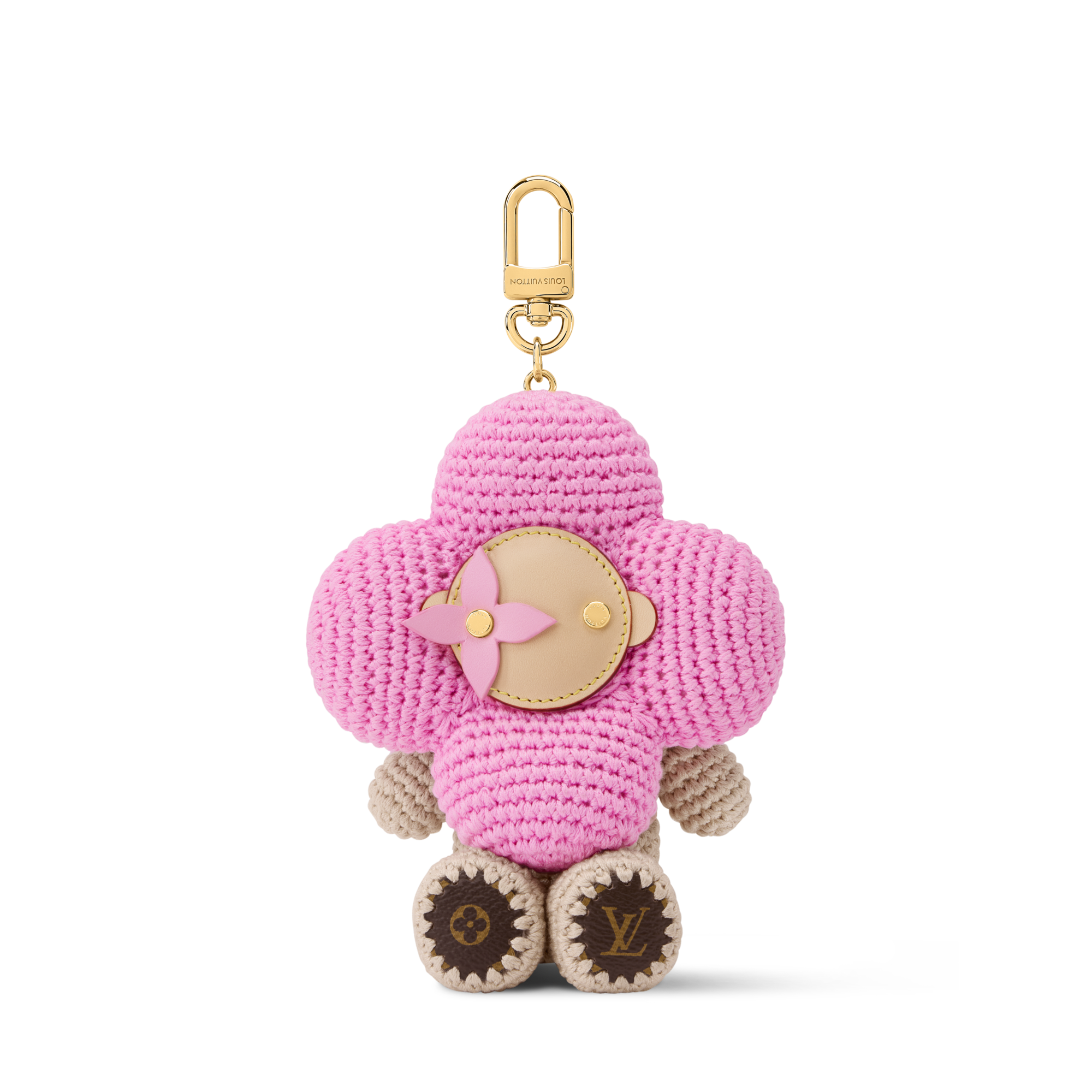 LOUIS VUITTON フラワーチャーム Vivienne Crochet Bag Charm S00 