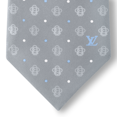 S00 Accessories Ties and Pocket Squares Vivienne Outline Tie | Louis Vuitton ® (Product zoom)