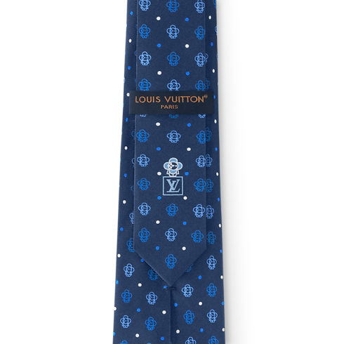 S00 Accessories Ties and Pocket Squares Vivienne Outline Tie | Louis Vuitton ® (Product zoom)