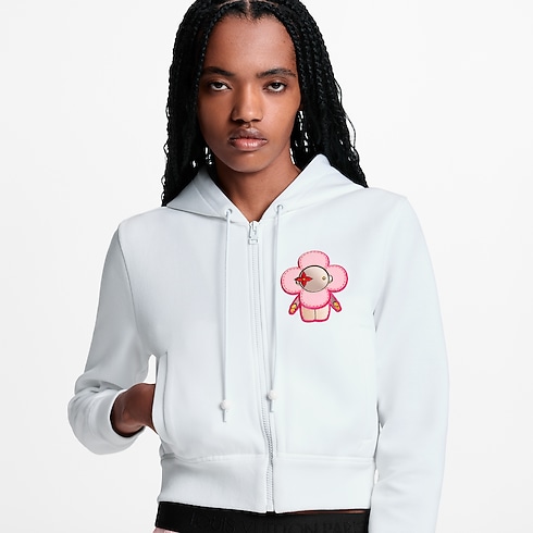 Ready-to-Wear Tops Vivienne Patch Hoodie | Louis Vuitton ® (Product zoom)
