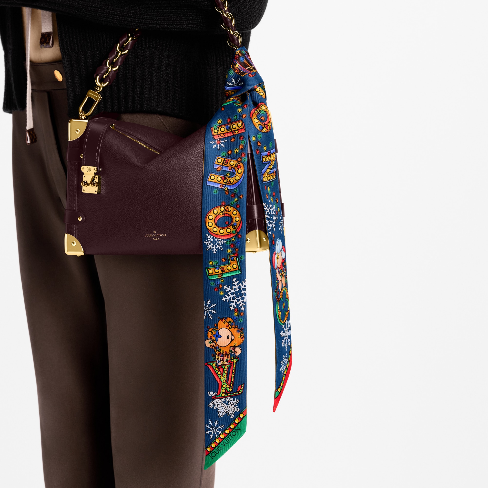 S00 Accessories Silk Squares and Bandeaus  Vivienne Winter Celebration BB Bandeau | Louis Vuitton ® (Product zoom)