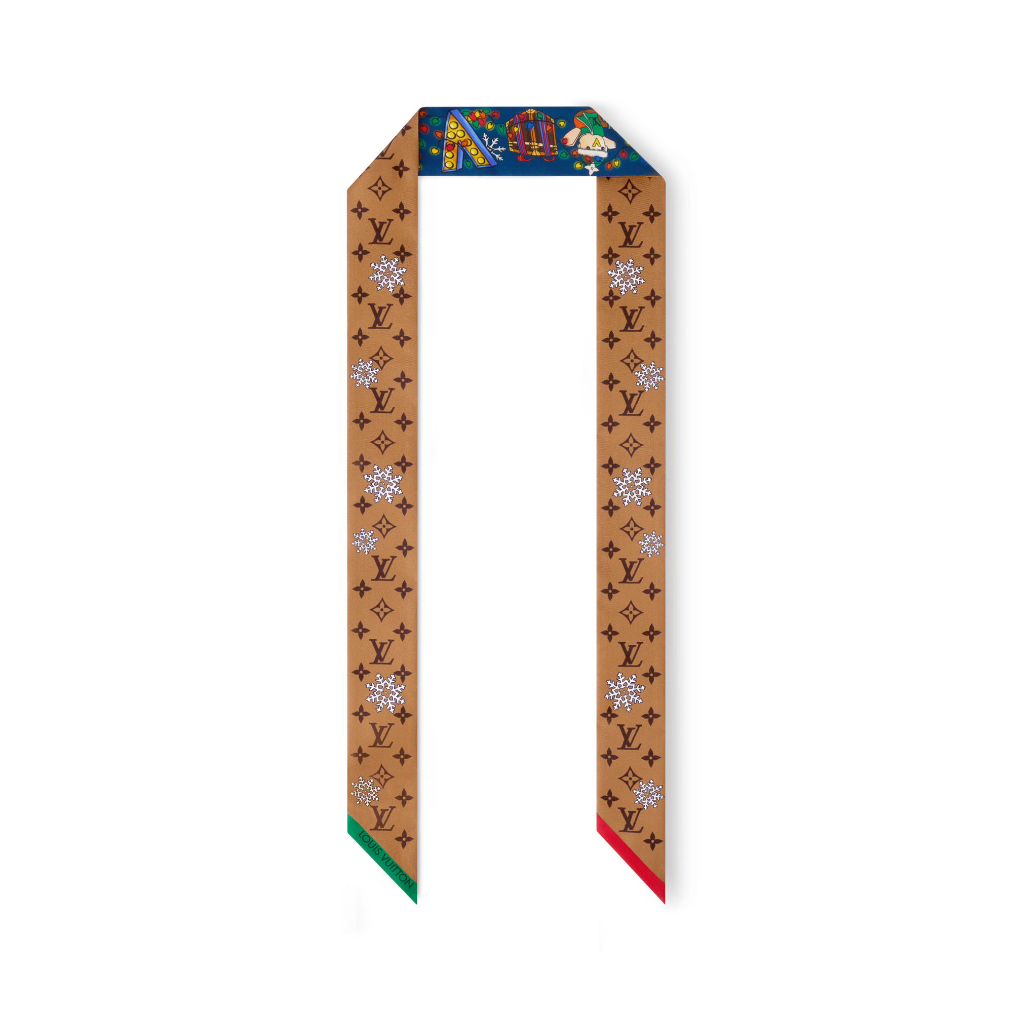 S00 Accessories Silk Squares and Bandeaus  Vivienne Winter Celebration BB Bandeau | Louis Vuitton ® (Product zoom)