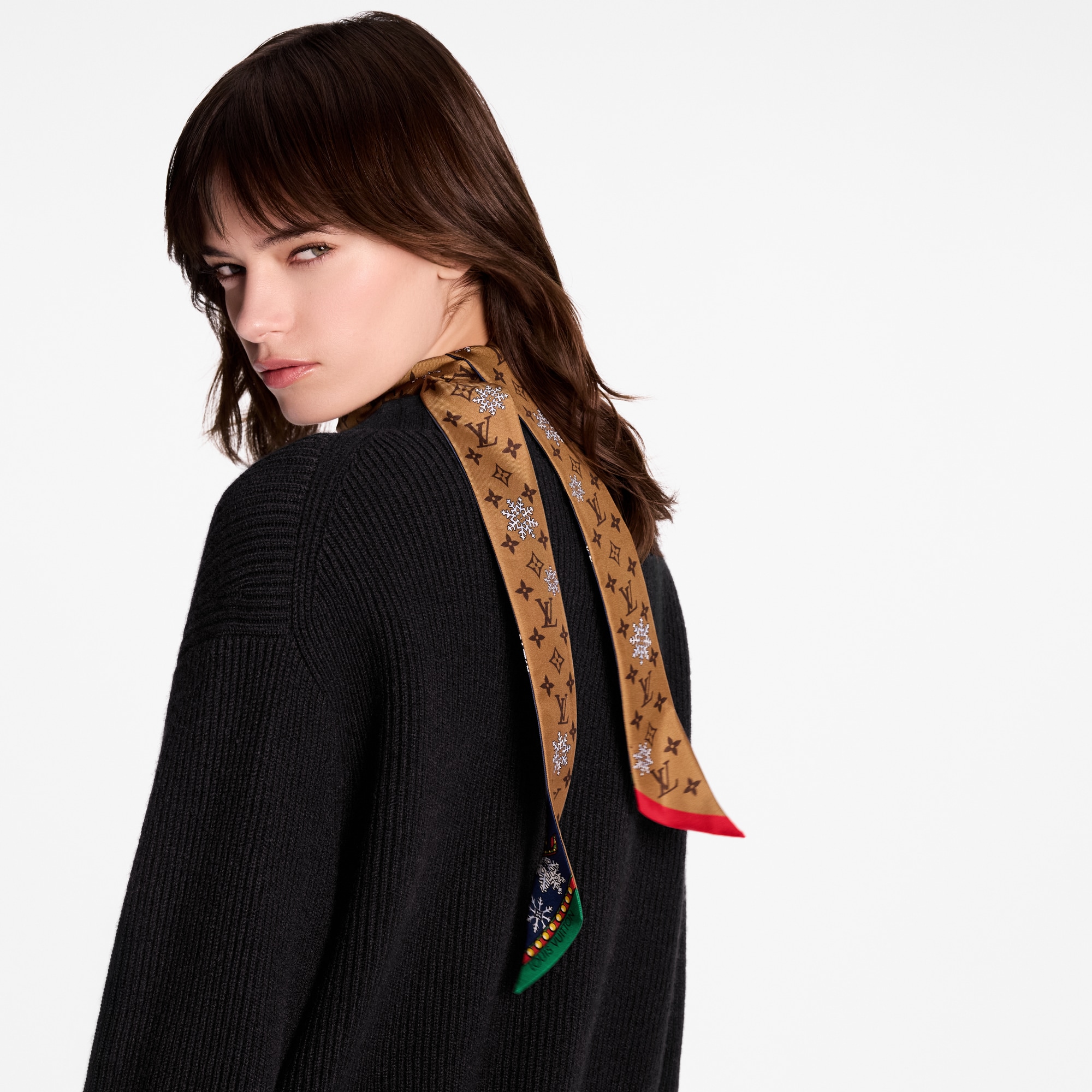 S00 Accessories Silk Squares and Bandeaus  Vivienne Winter Celebration BB Bandeau | Louis Vuitton ® (Product zoom)