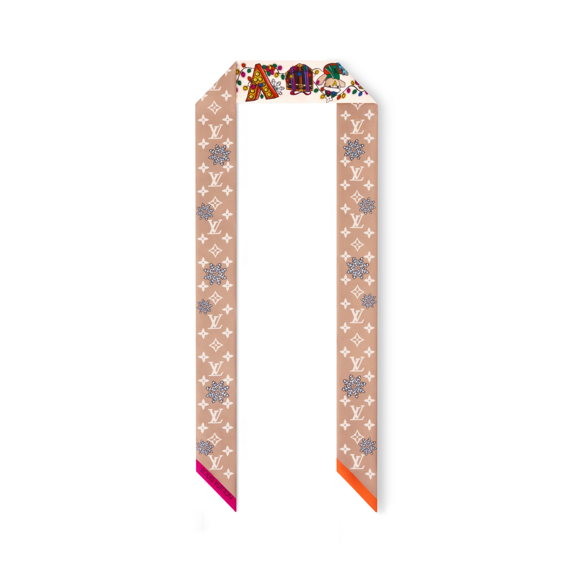 S00 Accessories Silk Squares and Bandeaus  Vivienne Winter Celebration BB Bandeau | Louis Vuitton ® (Product zoom)