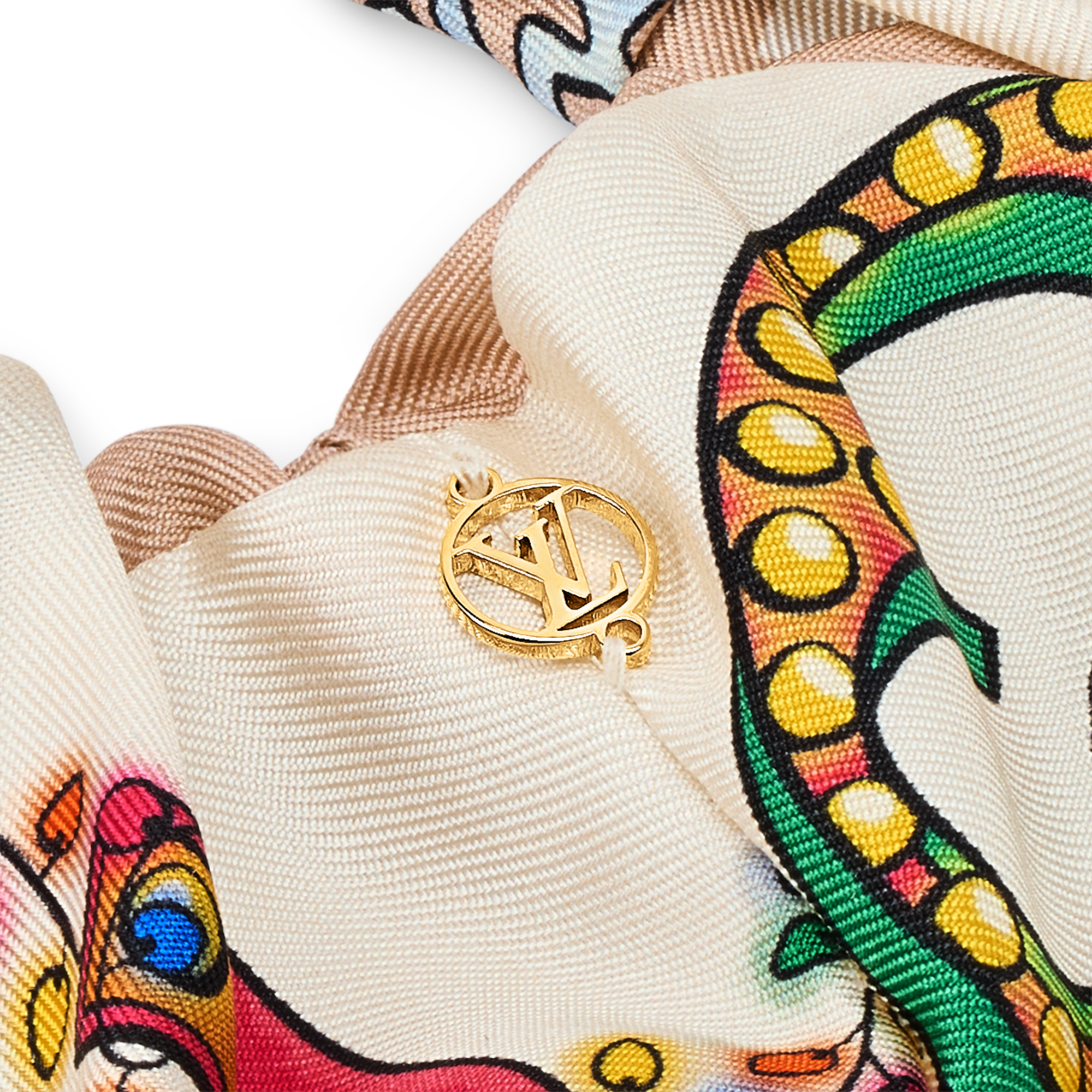 S00 Accessories Hair Accessories Vivienne Winter Celebration Scrunchie | Louis Vuitton ® (Product zoom)