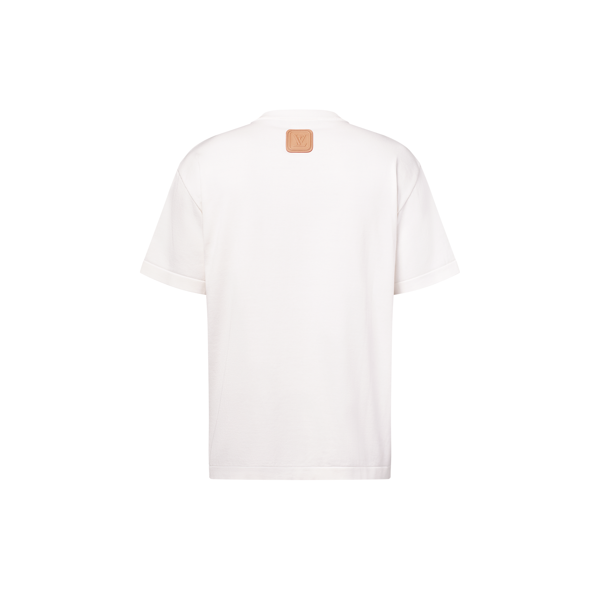  Ready-to-Wear All Ready-to-Wear VVN Patch Short-Sleeved Cotton Crewneck  | Louis Vuitton ® (Product zoom)
