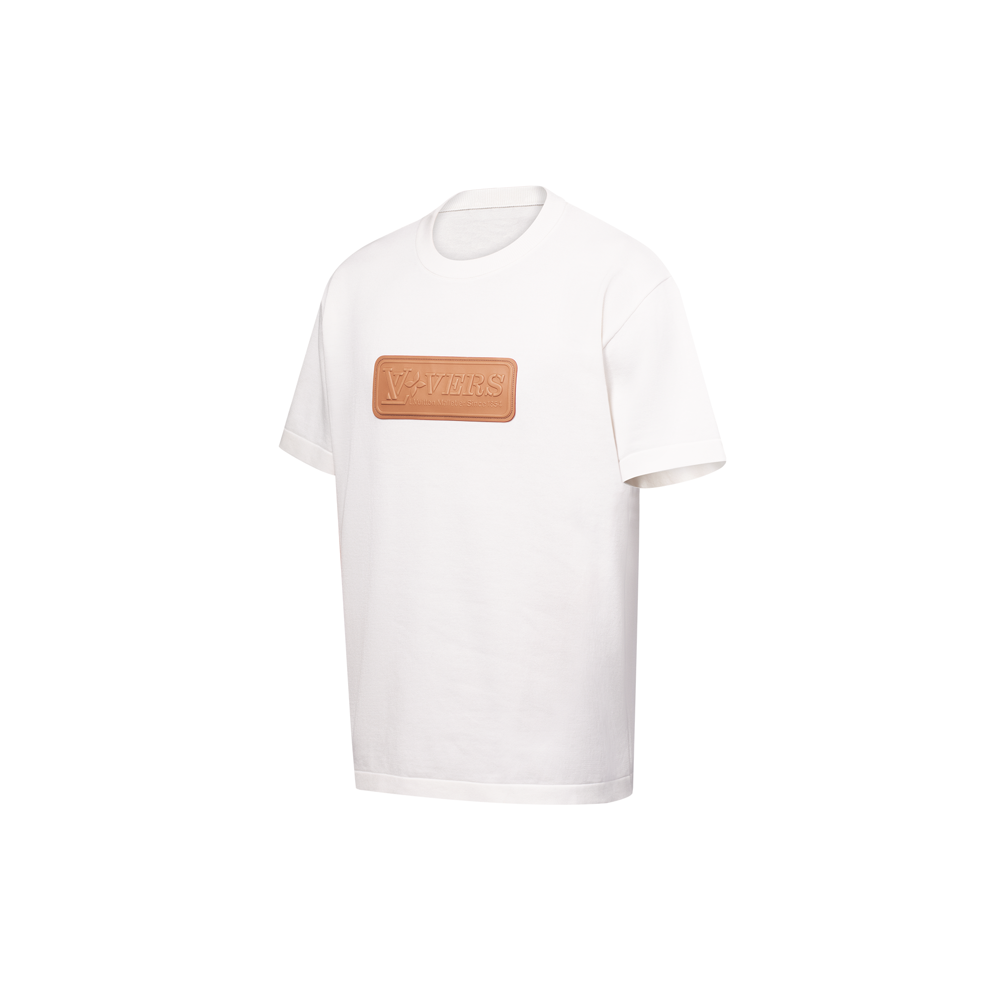  Ready-to-Wear All Ready-to-Wear VVN Patch Short-Sleeved Cotton Crewneck  | Louis Vuitton ® (Product zoom)