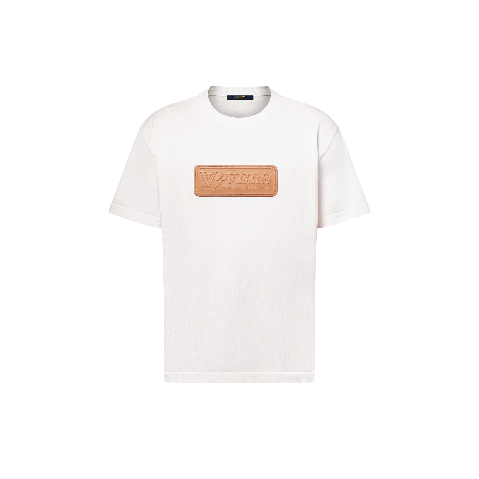  Ready-to-Wear All Ready-to-Wear VVN Patch Short-Sleeved Cotton Crewneck  | Louis Vuitton ® (Product zoom)