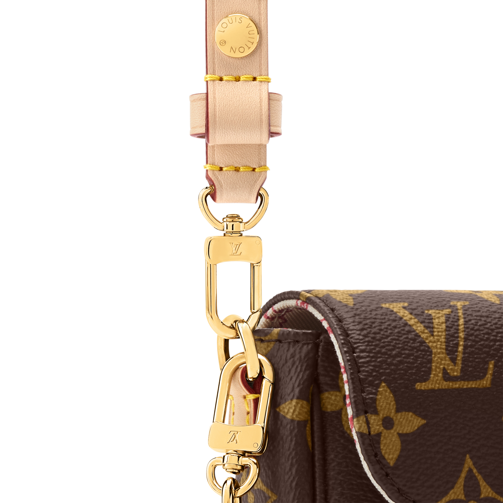 Monogram Small Leather Goods Wallets on Chain and Nano Bags Wallet On Chain Ivy | Louis Vuitton ® (Product zoom)