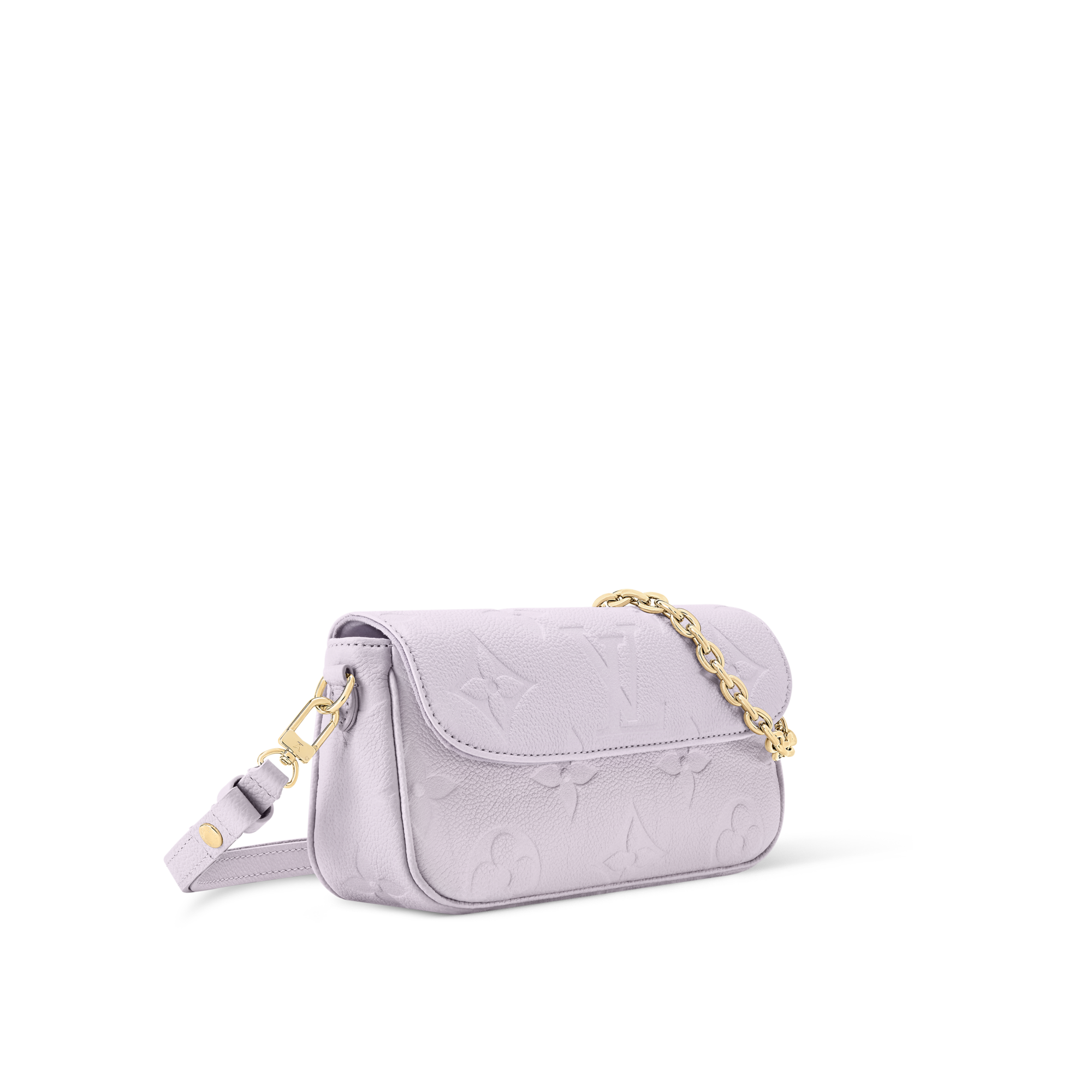Monogram Empreinte Leather Small Leather Goods Wallets on Chain and Nano Bags Wallet On Chain Ivy | Louis Vuitton ® (Product zoom)