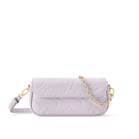 Monogram Empreinte Leather Small Leather Goods Wallets on Chain and Nano Bags Wallet On Chain Ivy | Louis Vuitton ® (Product zoom)