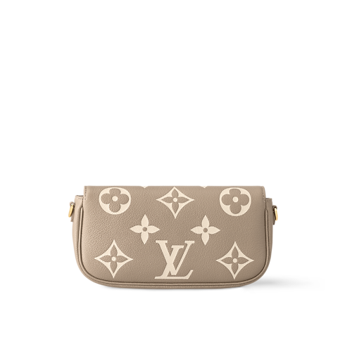 Bicolor Monogram Empreinte Leather Small Leather Goods Wallets on Chain and Nano Bags Wallet On Chain Ivy | Louis Vuitton ® (Product zoom)