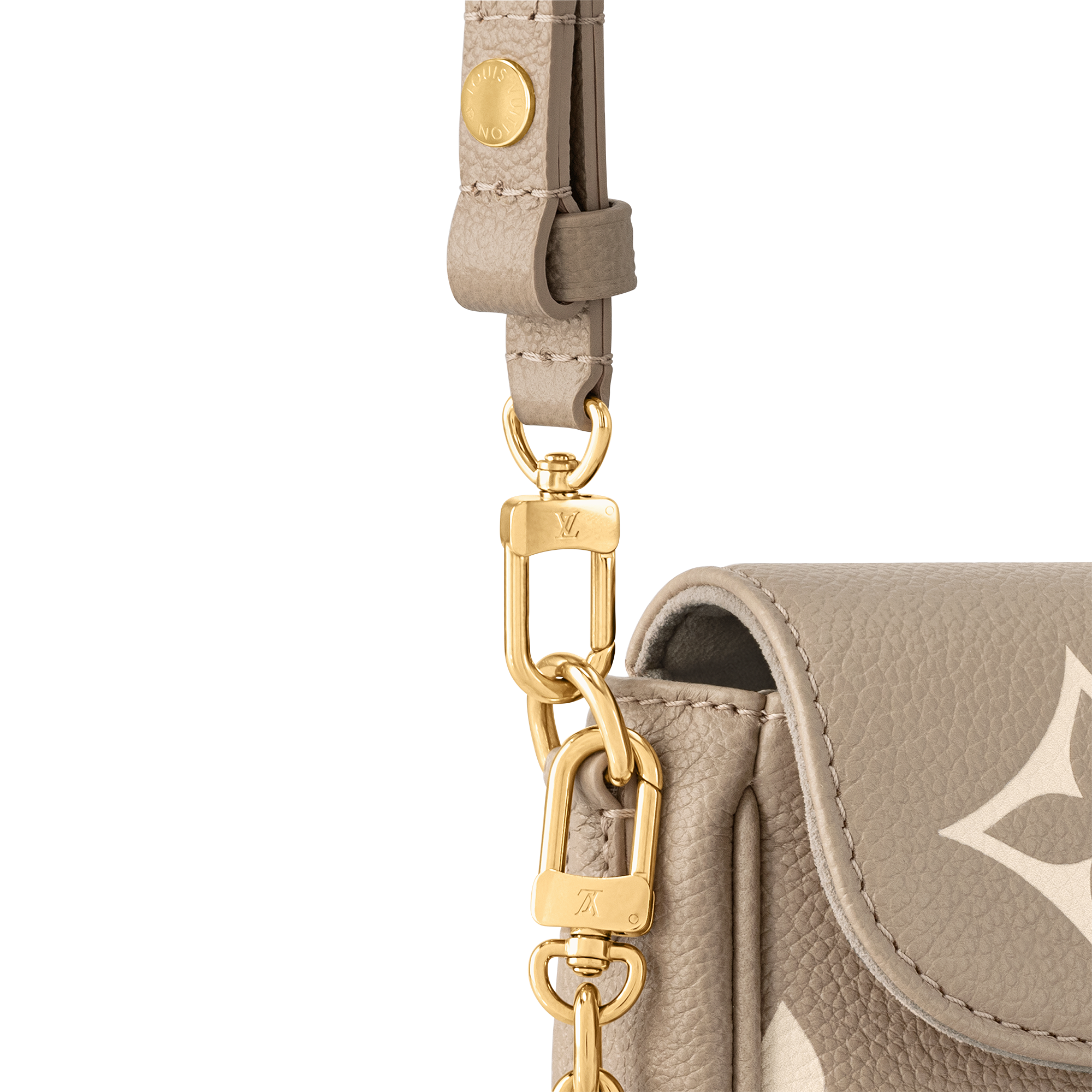 Monogram Empreinte Leather Small Leather Goods Wallets on Chain and Nano Bags Wallet On Chain Ivy | Louis Vuitton ® (Product zoom)