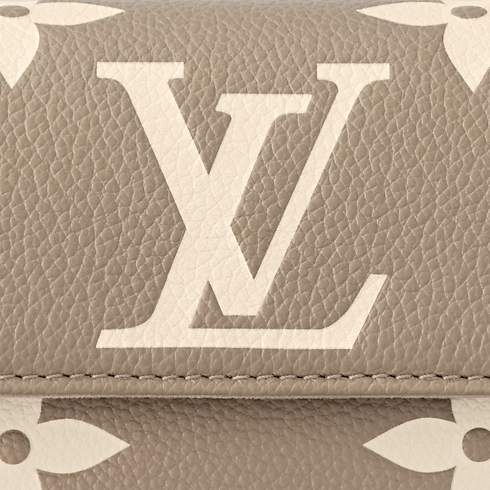 Bicolor Monogram Empreinte Leather Small Leather Goods Wallets on Chain and Nano Bags Wallet On Chain Ivy | Louis Vuitton ® (Product zoom)