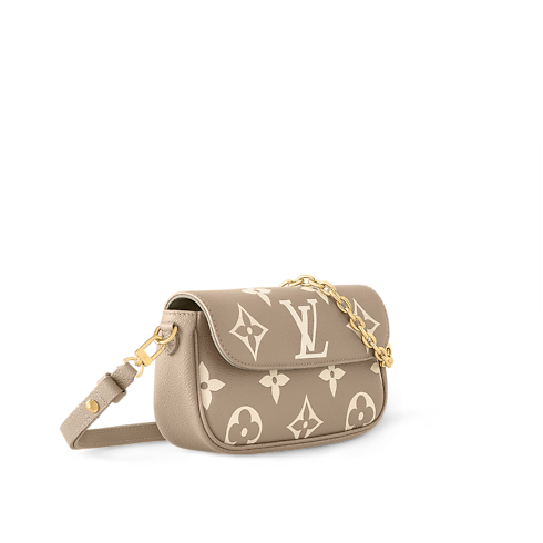 Bicolor Monogram Empreinte Leather Small Leather Goods Wallets on Chain and Nano Bags Wallet On Chain Ivy | Louis Vuitton ® (Product zoom)