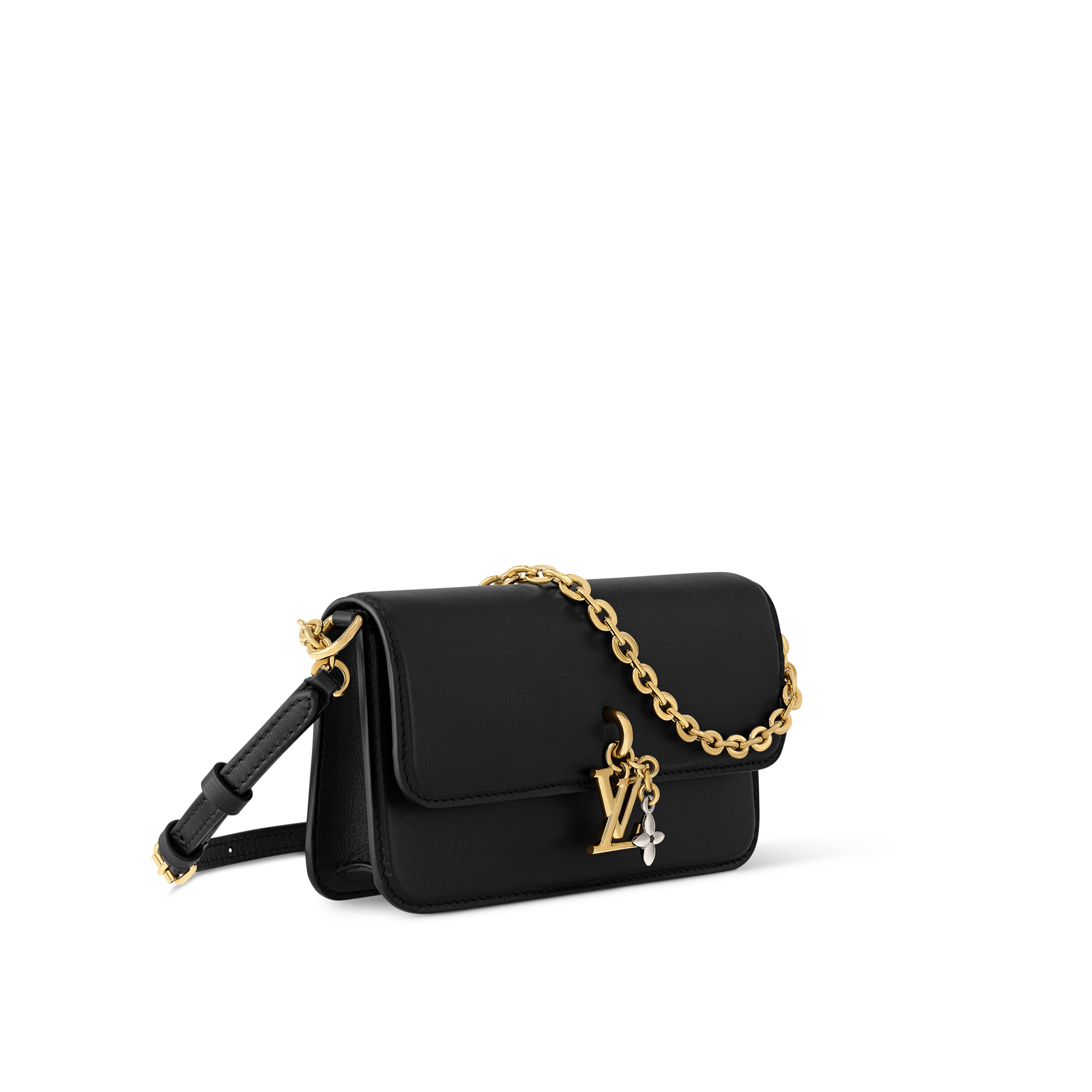  Small Leather Goods Newness Wallet On Chain LV Bloom | Louis Vuitton ® (Product zoom)
