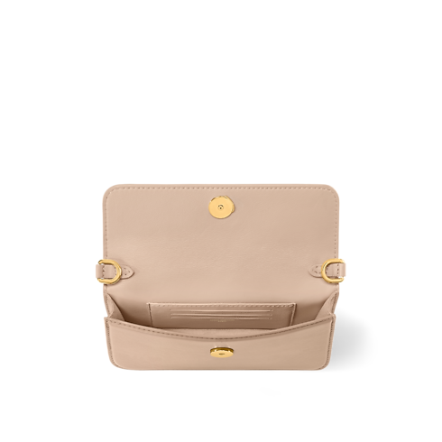 Small Leather Goods Newness Wallet On Chain LV Bloom | Louis Vuitton ® (Product zoom)