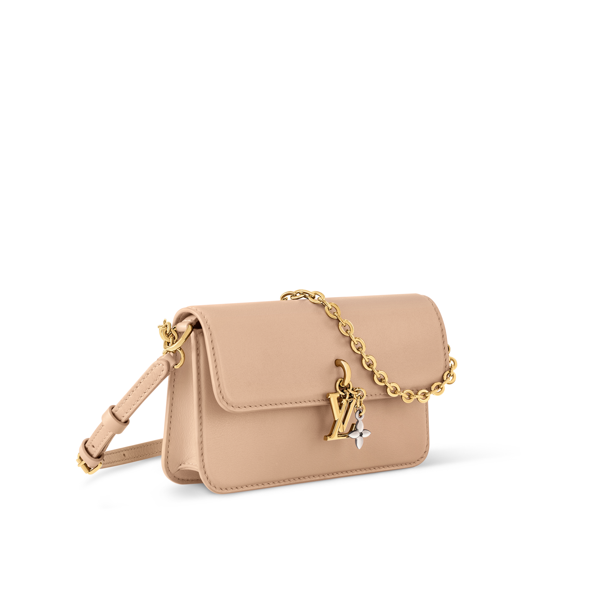  Small Leather Goods Newness Wallet On Chain LV Bloom | Louis Vuitton ® (Product zoom)