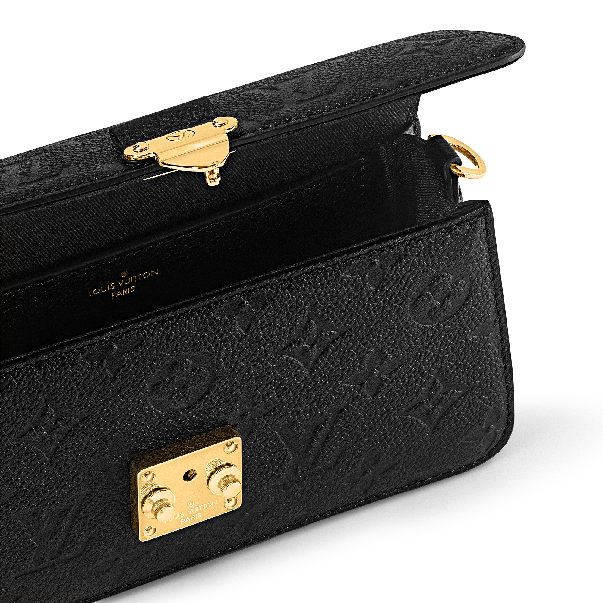Monogram Empreinte Leather Small Leather Goods Wallets on Chain and Nano Bags Wallet On Chain Métis | Louis Vuitton ® (Product zoom)