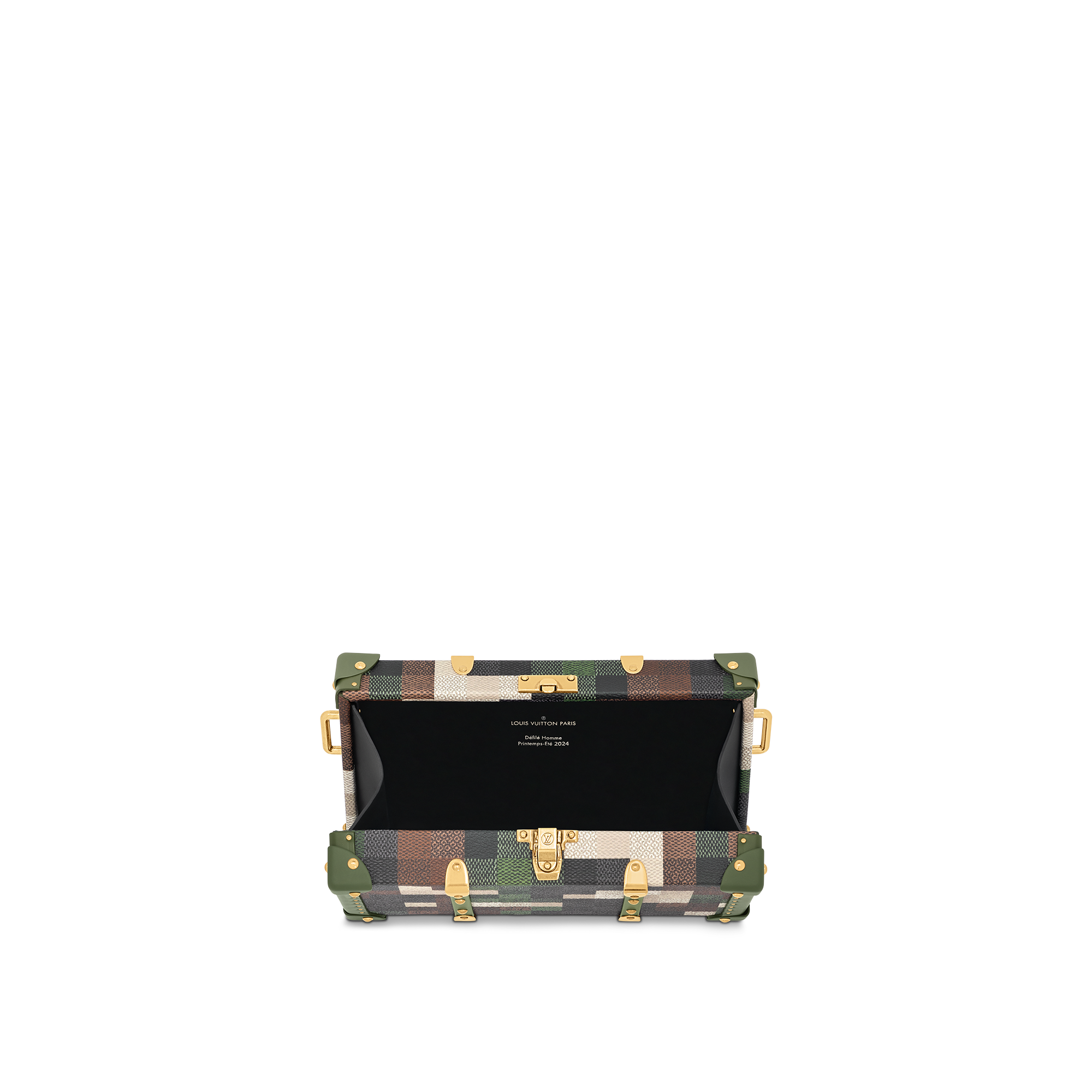D16 Hardsided Seasonal Wallet Trunk Damoflage | Louis Vuitton ® (Product zoom)