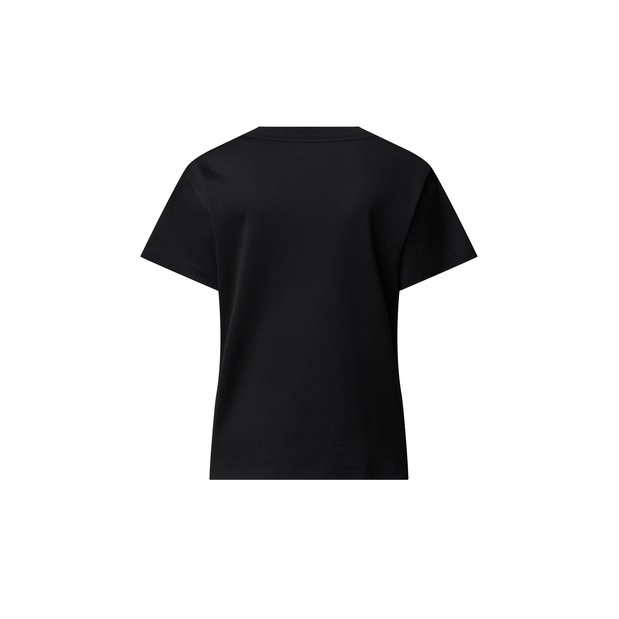  Ready-to-Wear Tops Washed Monogram Front T-Shirt | Louis Vuitton ® (Product zoom)