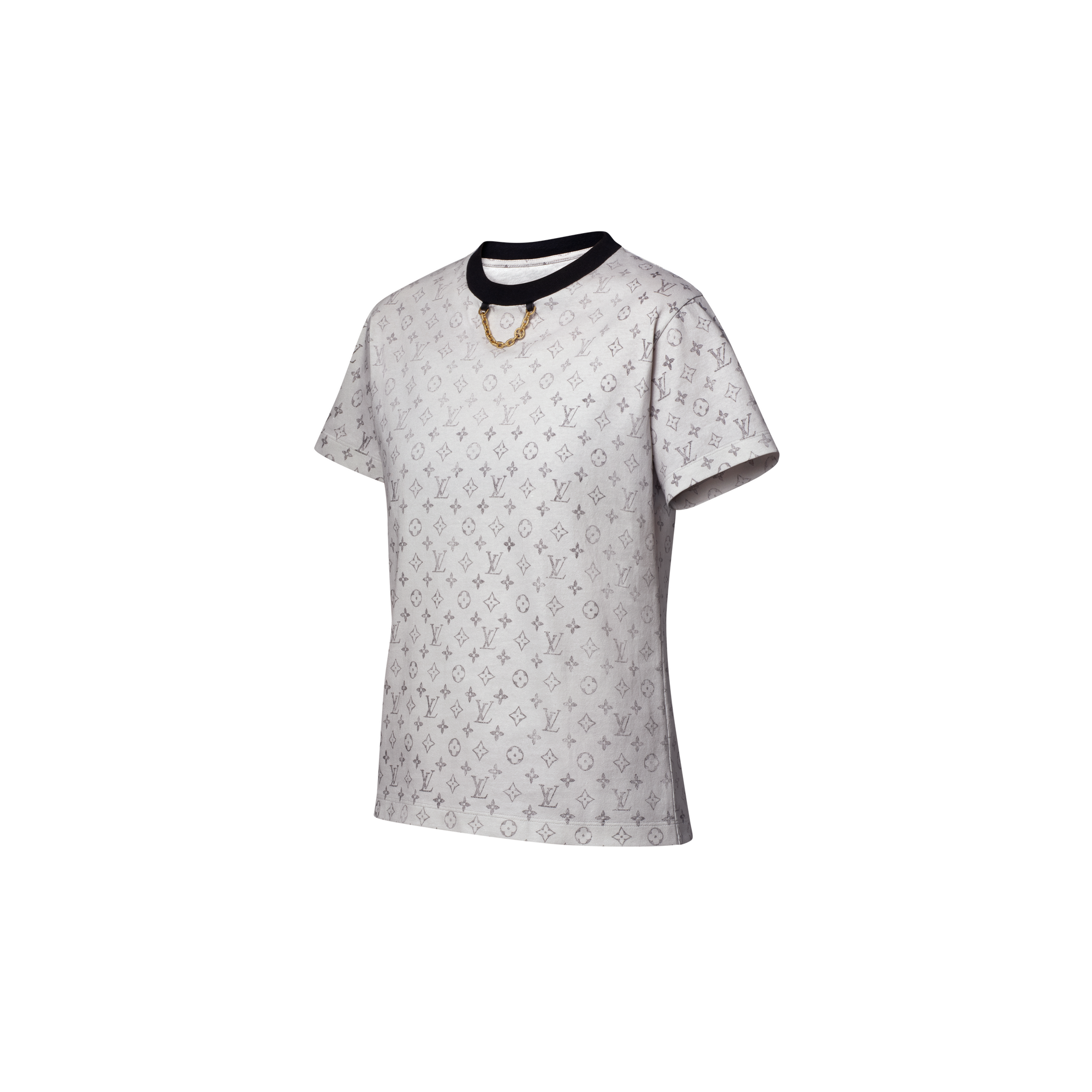  Ready-to-Wear Tops Washed Monogram T-Shirt | Louis Vuitton ® (Product zoom)