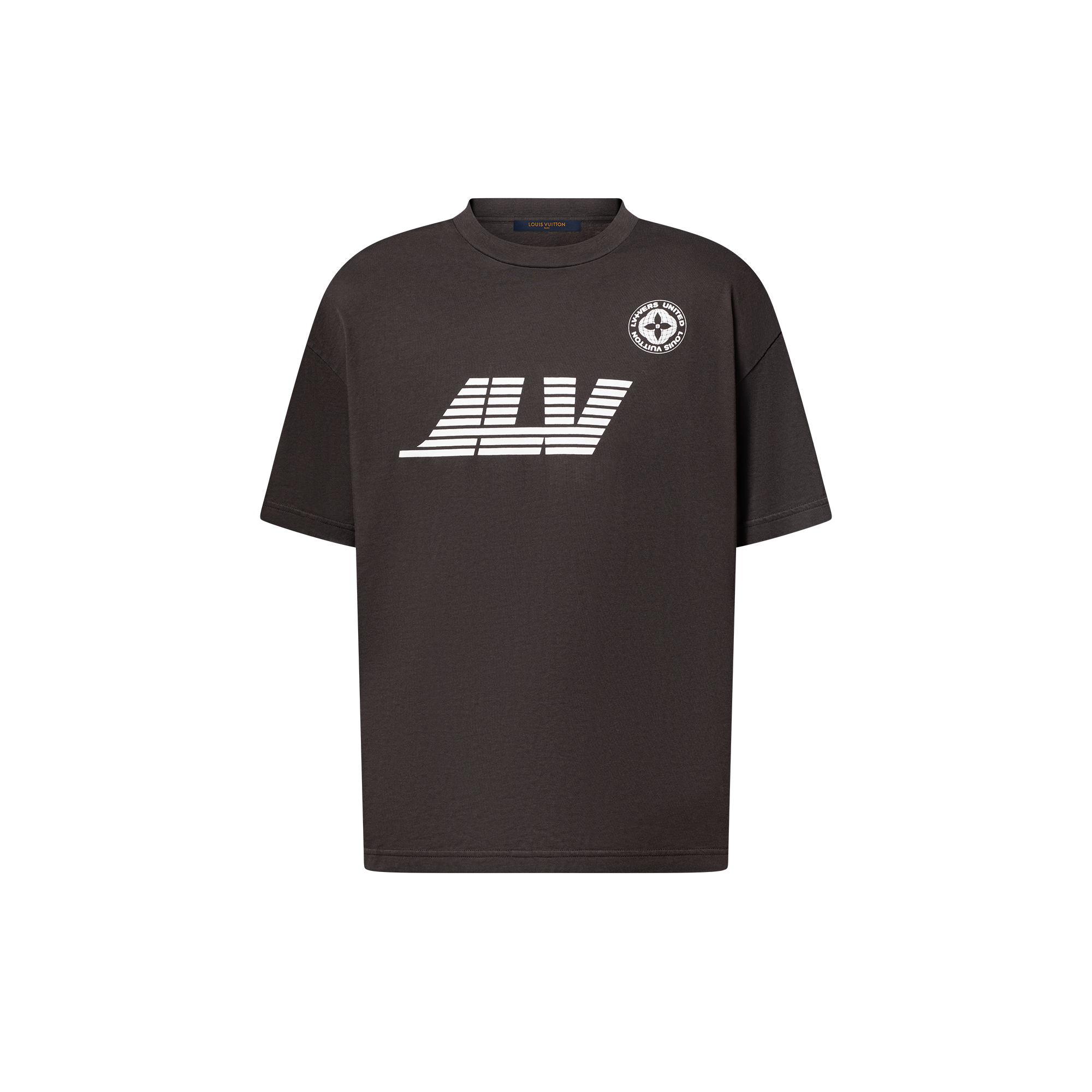  Ready-to-Wear T-Shirts and Polos Washed Printed Cotton T-Shirt | Louis Vuitton ® (Product zoom)