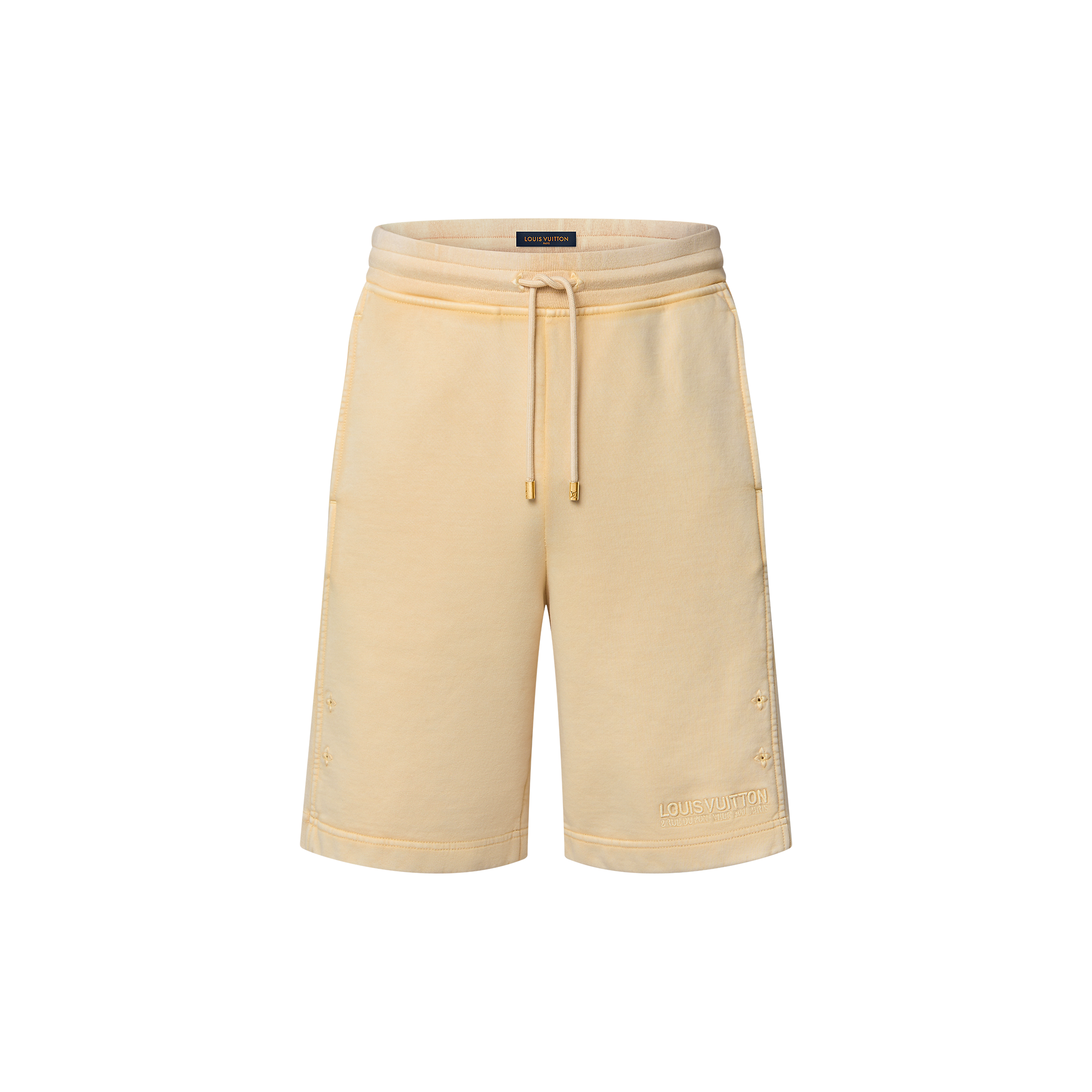 Washed Ribbed Shorts