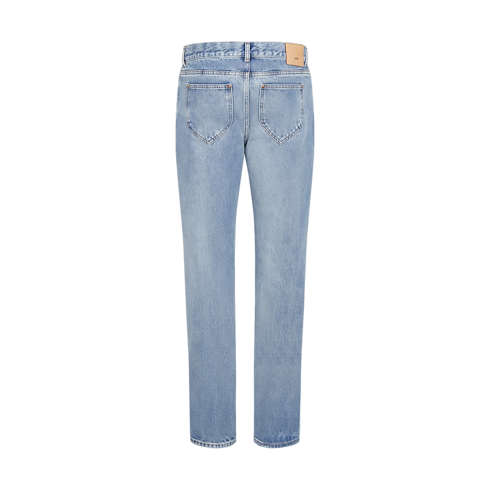 Ready-to-Wear Pants Washed Slim Jeans | Louis Vuitton ® (Product zoom)