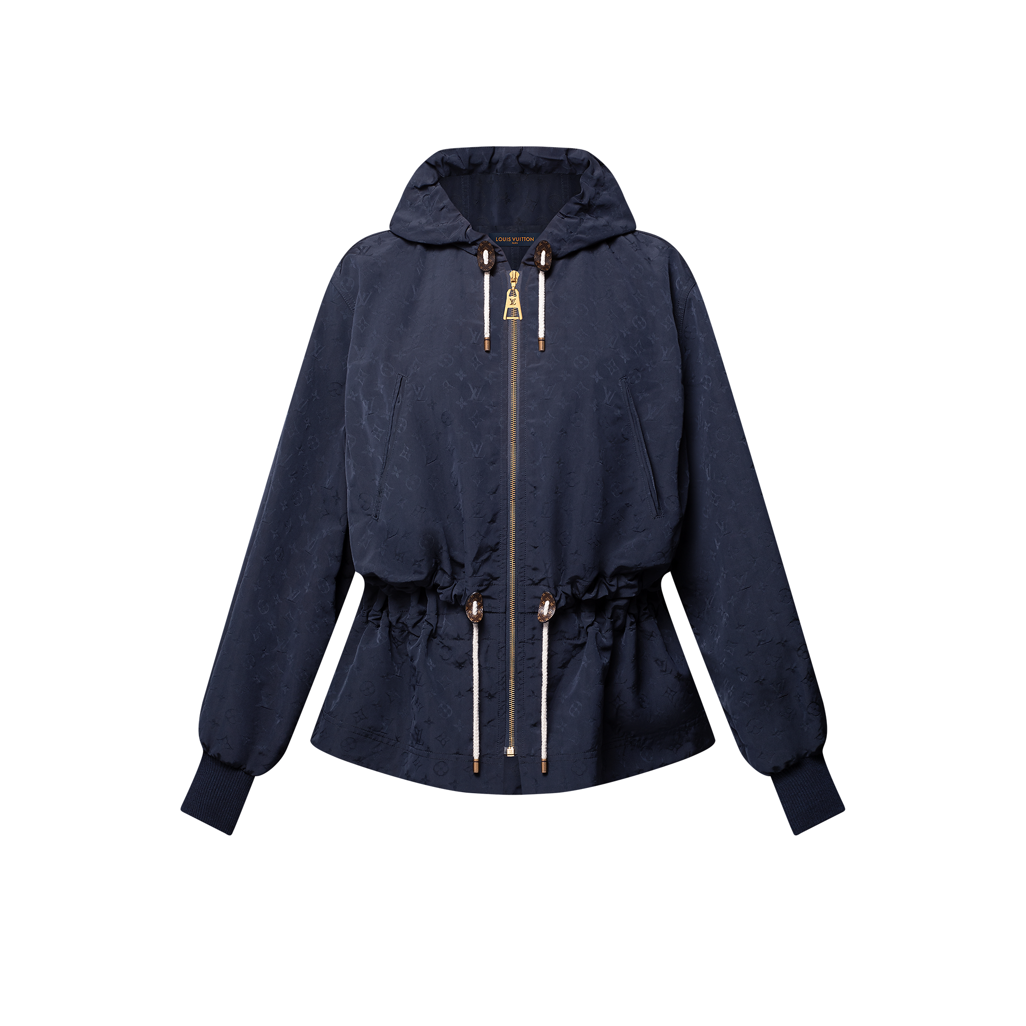 Water-Repellent Monogram Parka