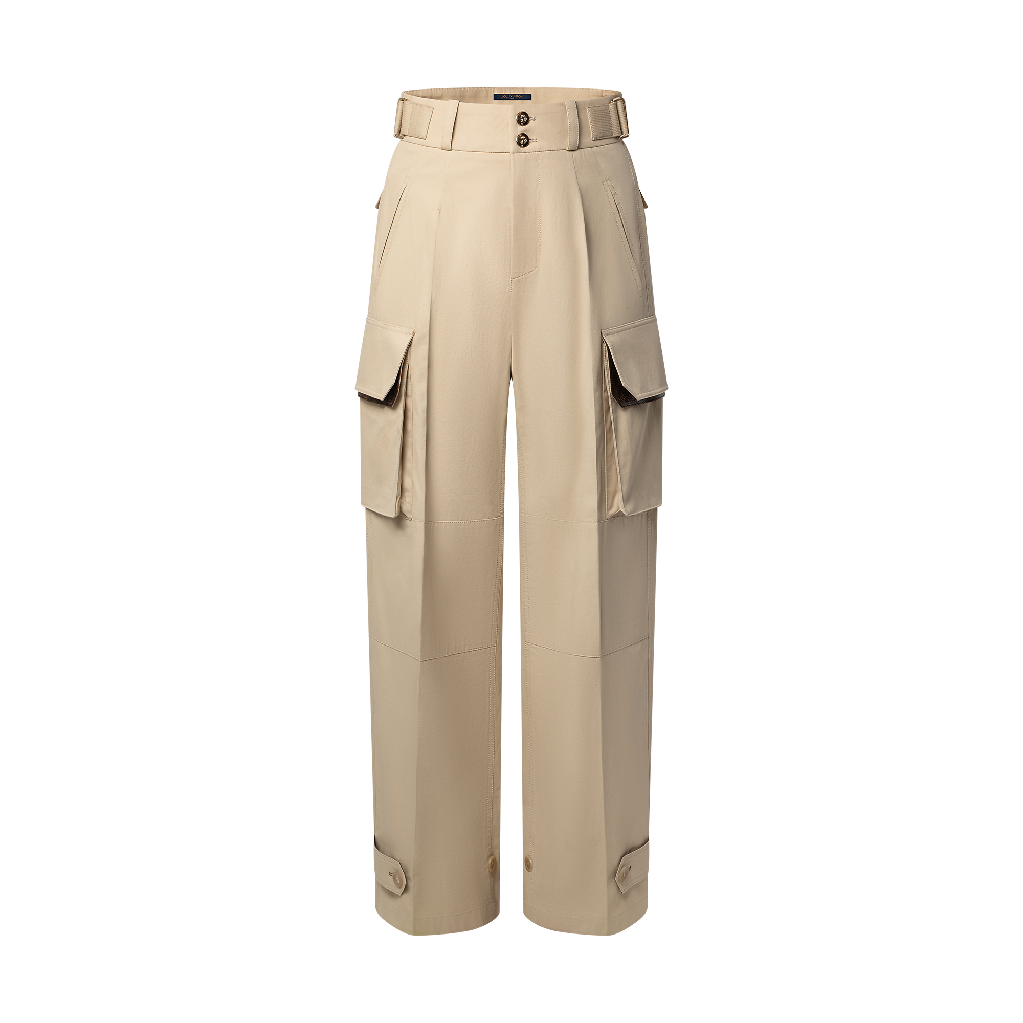 Wide-Leg Cargo Pants