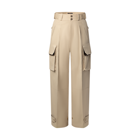 Ready-to-Wear Pants Wide-Leg Cargo Pants | Louis Vuitton ® (Product zoom)