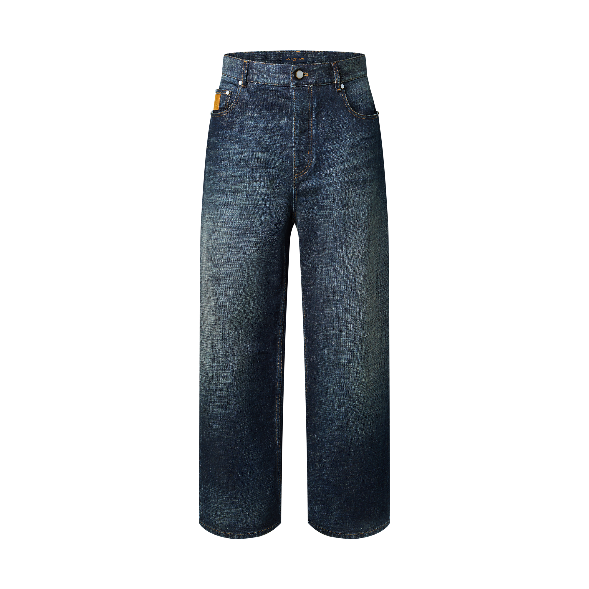Wide Leg Denim Pants