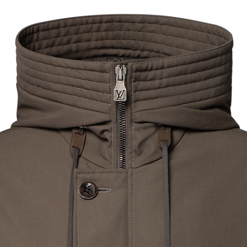 New In Men } Wintery Padded Scooter Parka | Louis Vuitton ® (Product zoom)