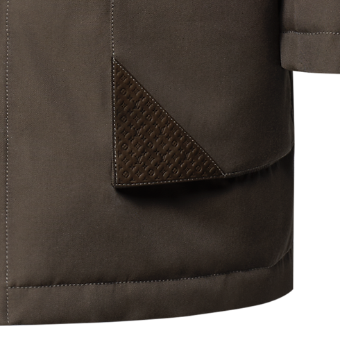 New In Men } Wintery Padded Scooter Parka | Louis Vuitton ® (Product zoom)