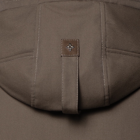 New In Men } Wintery Padded Scooter Parka | Louis Vuitton ® (Product zoom)