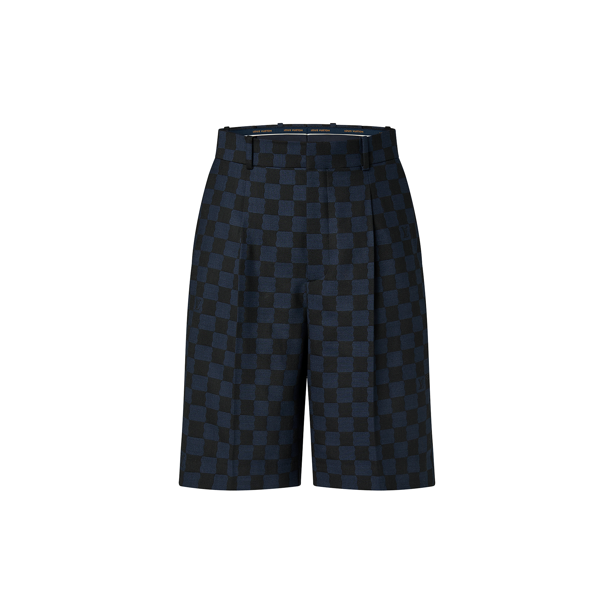 Wool Blend Drawstring Shorts