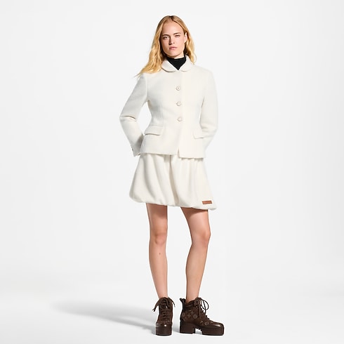 Ready-to-Wear New In Ready-to-Wear Wool Bubble Skirt | Louis Vuitton ® (Product zoom)