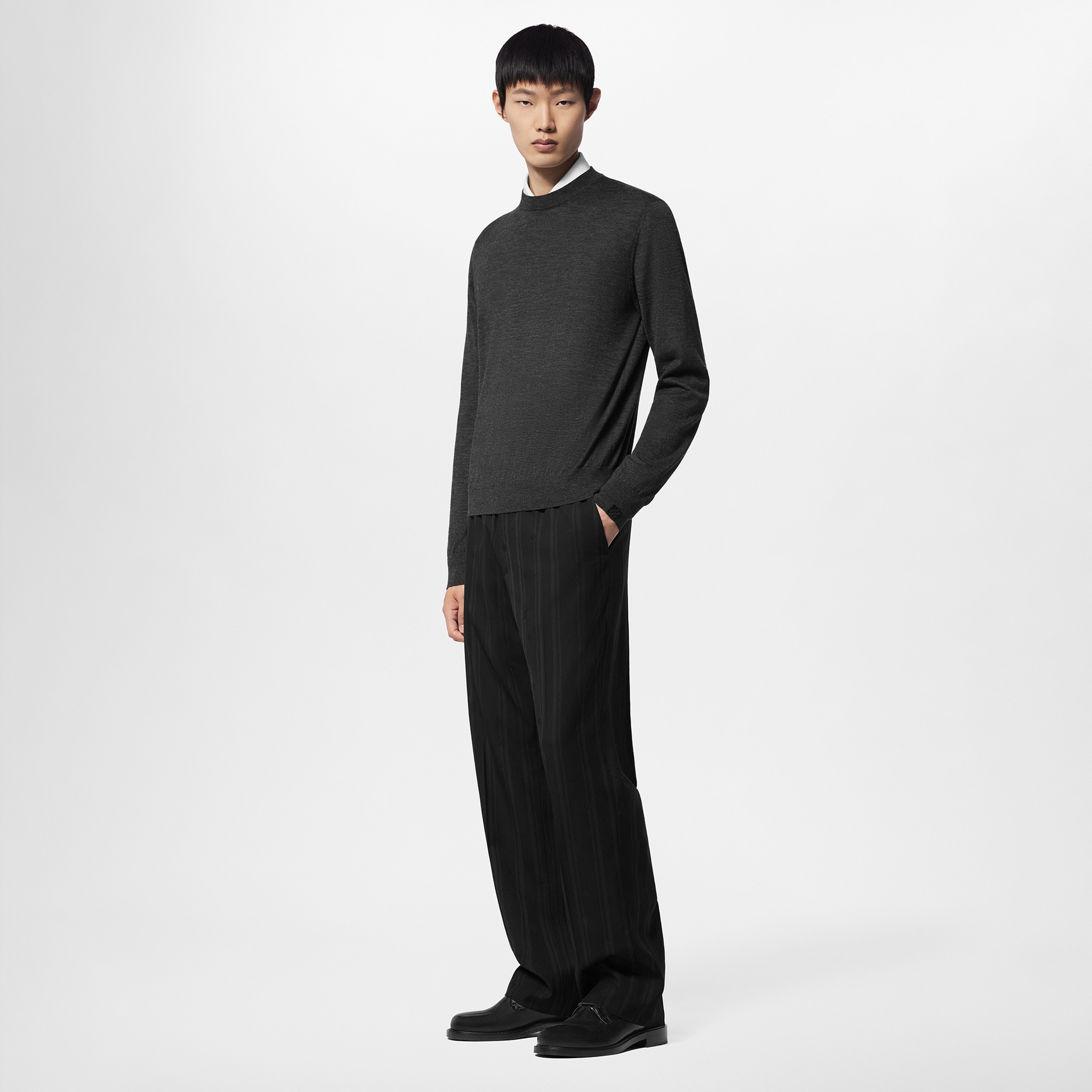  Ready-to-Wear Pants Wool Drawstring Pants | Louis Vuitton ® (Product zoom)