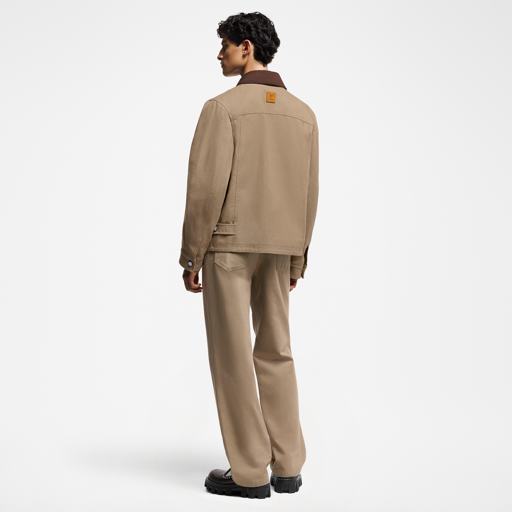 Workwear Cotton Canvas Blouson