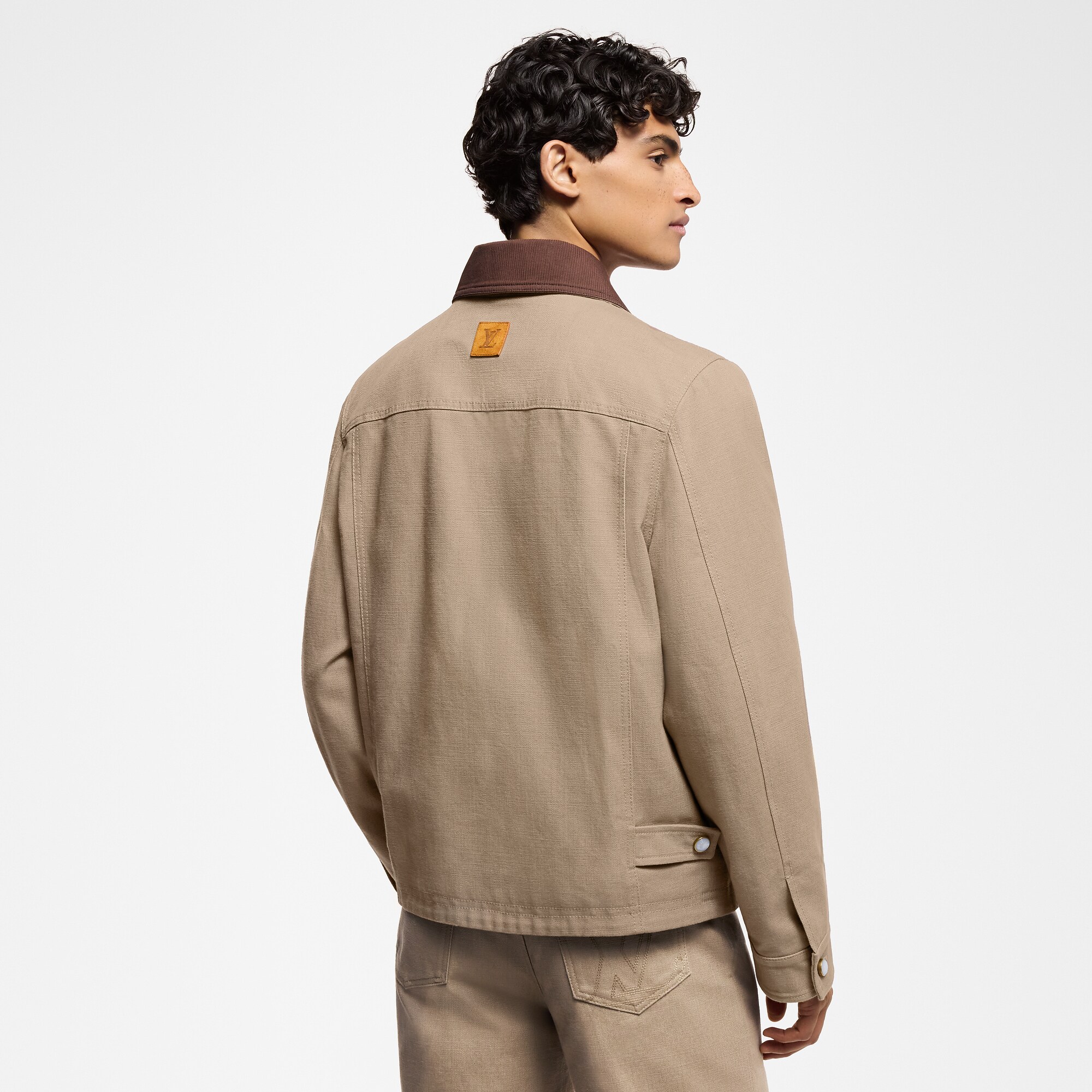 Workwear Cotton Canvas Blouson