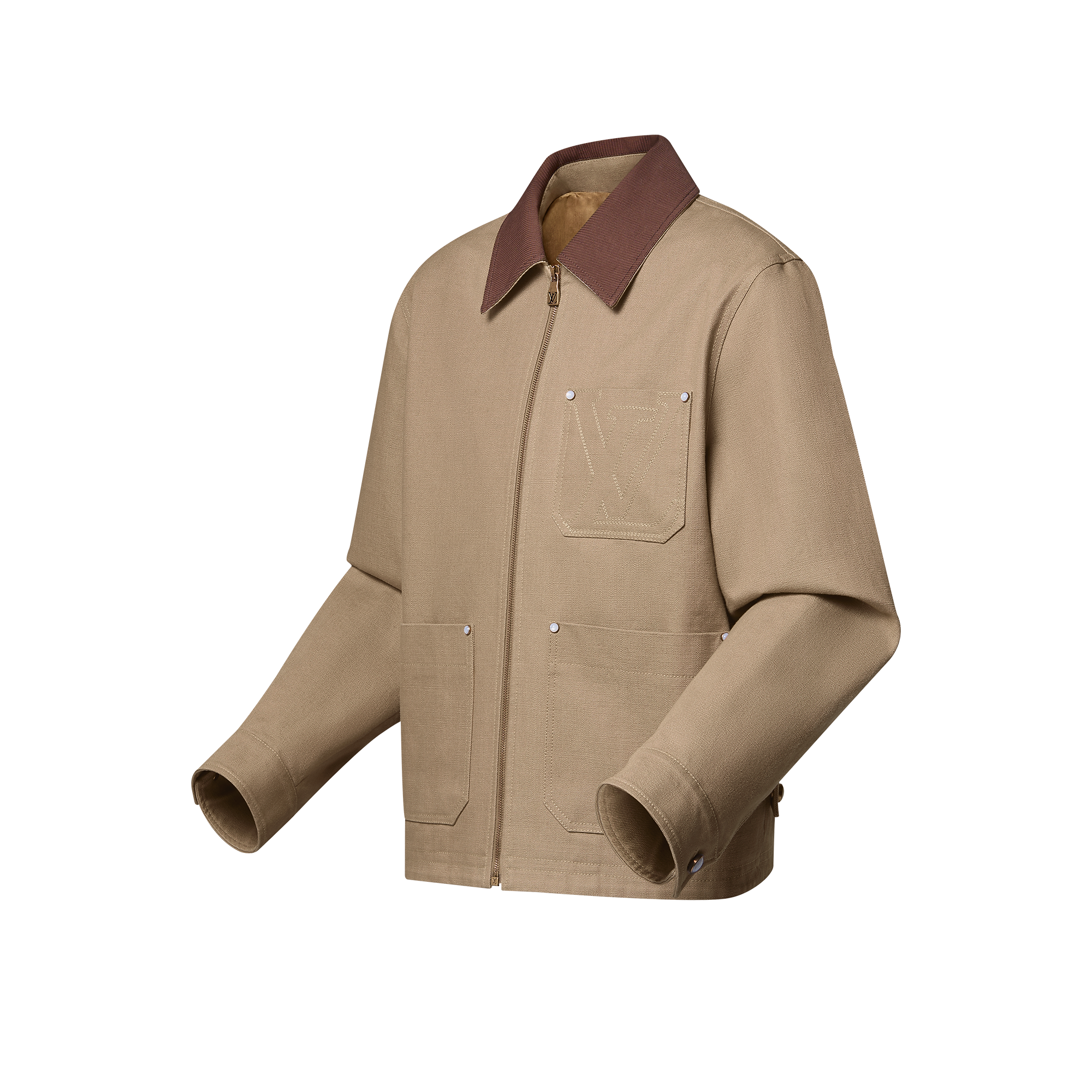 Workwear Cotton Canvas Blouson