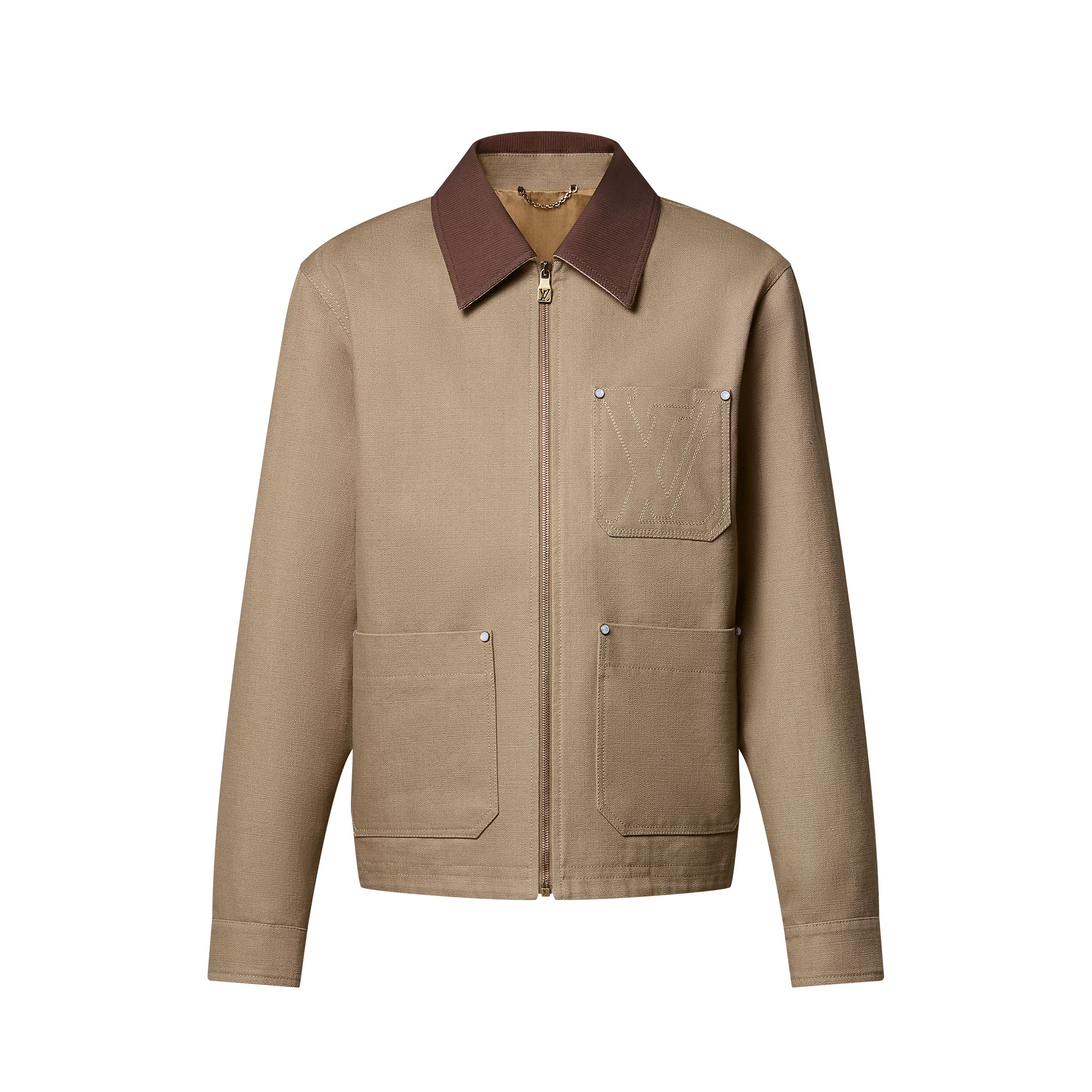 Workwear Cotton Canvas Blouson