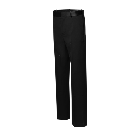 New In Men } Workwear Tuxedo Pants | Louis Vuitton ® (Product zoom)