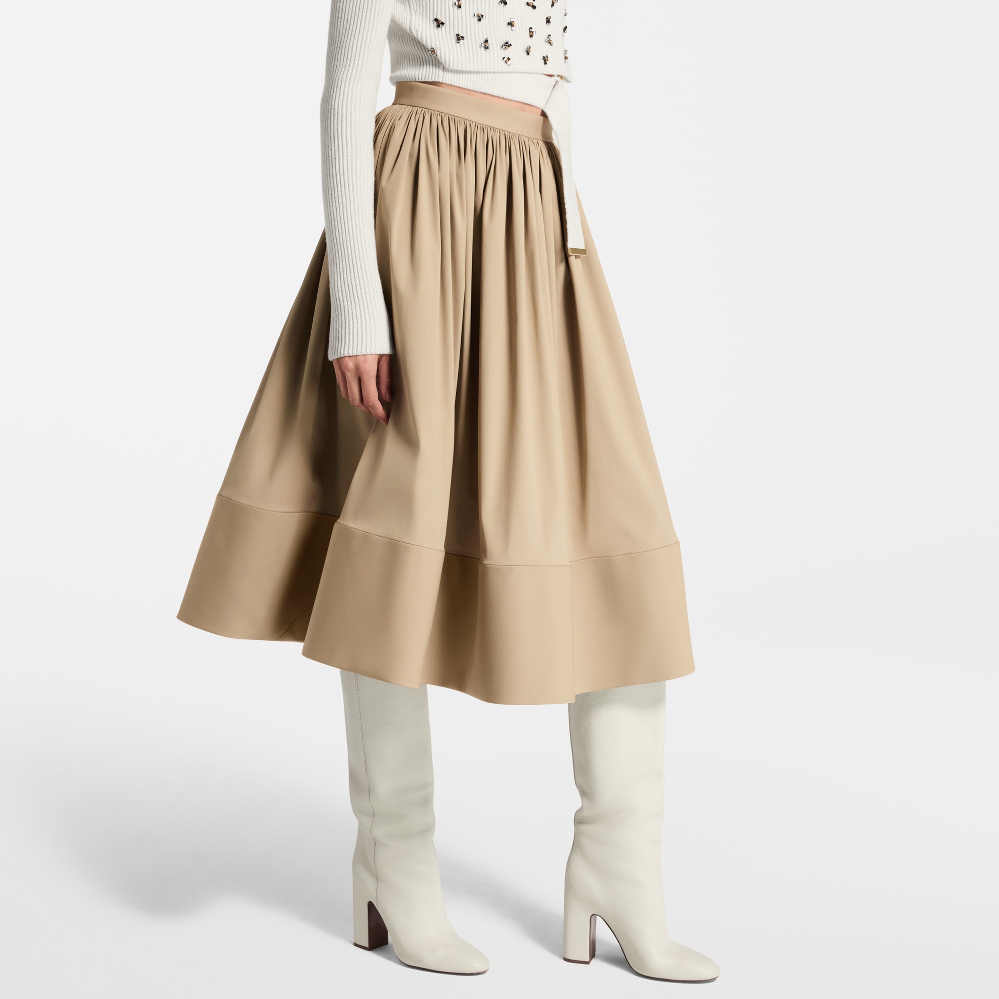  Ready-to-Wear Skirts and Shorts XL Hem Midi Skirt | Louis Vuitton ® (Product zoom)
